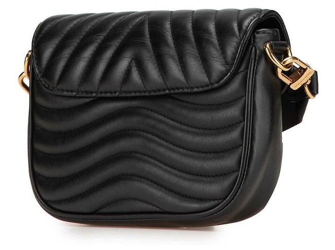 Borsa a spalla in pelle Multi Pochette New Wave di Louis Vuitton Nero - vista 2