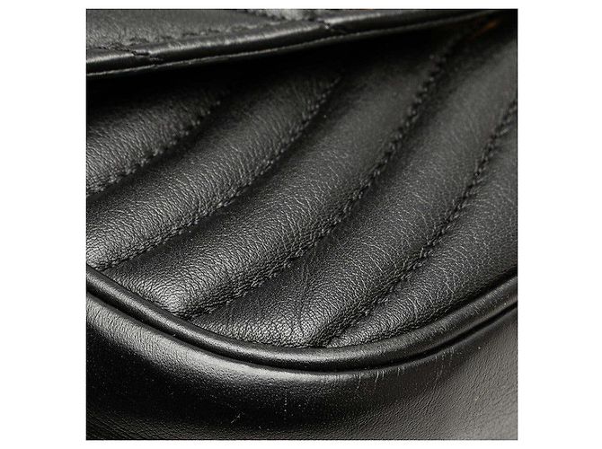 Borsa a spalla in pelle Multi Pochette New Wave di Louis Vuitton Nero - vista 4