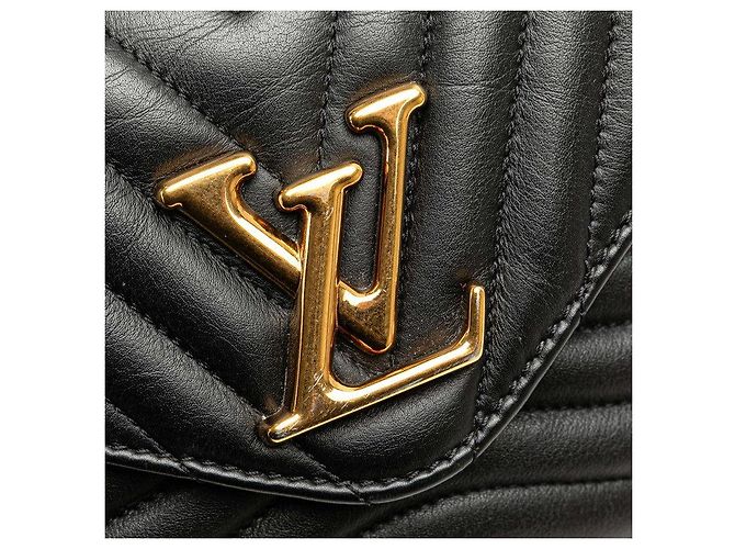 Borsa a spalla in pelle Multi Pochette New Wave di Louis Vuitton Nero - vista 9