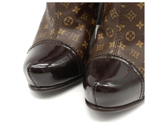 Botas Louis Vuitton de piel marrón Castaño - vista 5