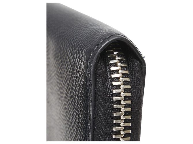Yves Saint Laurent Saint Laurent Leather Zip Coin Case - view 5