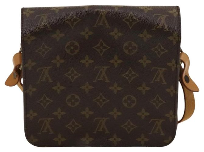 Borsa Cartouchiere Monogram Canvas MM Louis Vuitton Marrone - vista 2