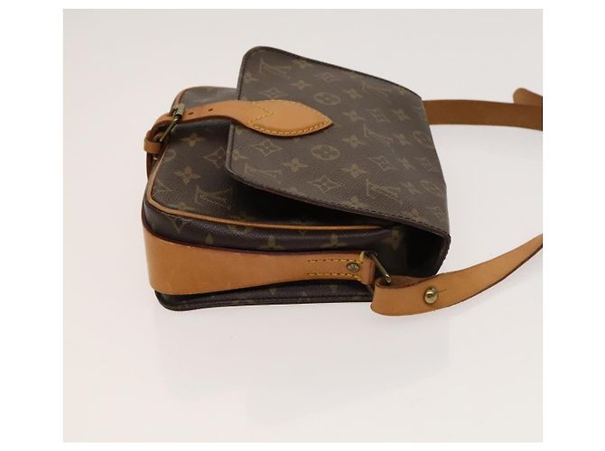 Borsa Cartouchiere Monogram Canvas MM Louis Vuitton Marrone - vista 3