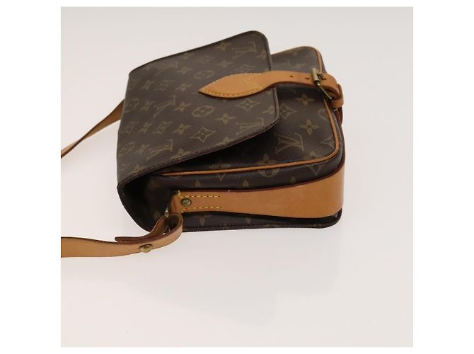 Borsa Cartouchiere Monogram Canvas MM Louis Vuitton Marrone - vista 4
