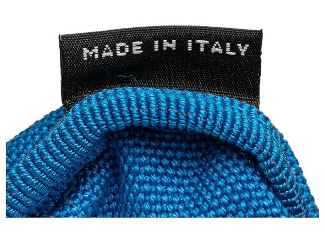 Borsa Tote Prada in tela nera e pelle Nero - vista 7