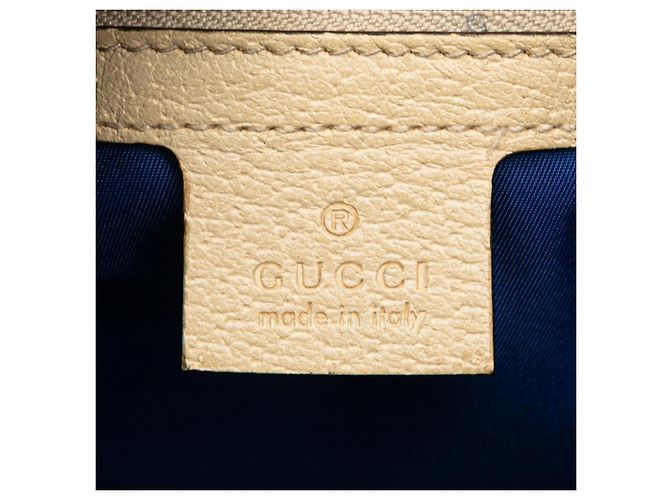 Gucci GG Nylon Off the Grid Gürteltasche Blau Beige - Ansicht 8