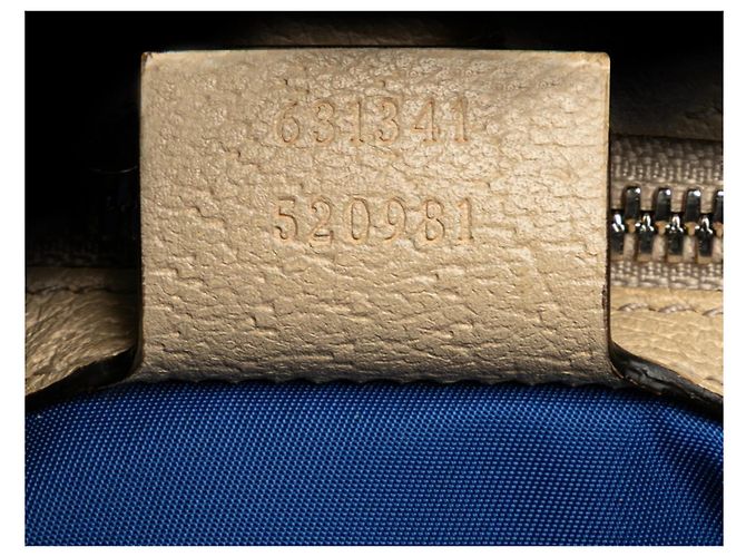 Gucci GG Nylon Off the Grid Gürteltasche Blau Beige - Ansicht 9