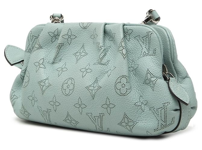 Borsa a tracolla mini Mahina Scala di Louis Vuitton Blu - vista 2