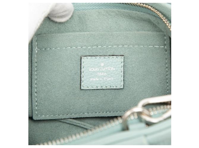 Borsa a tracolla mini Mahina Scala di Louis Vuitton Blu - vista 5