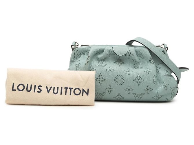 Borsa a tracolla mini Mahina Scala di Louis Vuitton Blu - vista 6