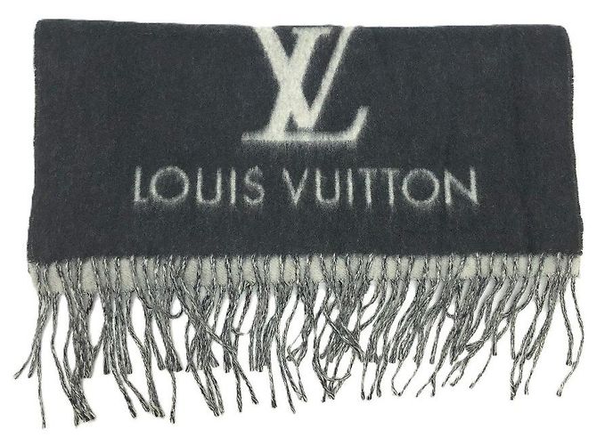 Stola Monogram Reykjavik Louis Vuitton Nero - vista 14