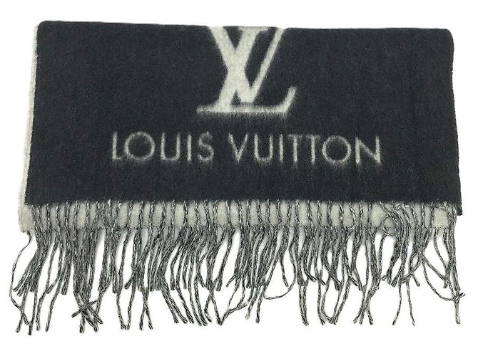 Stola Monogram Reykjavik Louis Vuitton Nero - vista 4