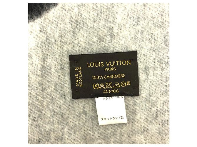 Stola Monogram Reykjavik Louis Vuitton Nero - vista 9