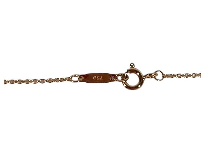 Tiffany & Co Collana chiave ovale in oro 18K Tiffany D'oro - vista 2