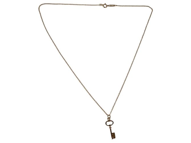Tiffany & Co Collana chiave ovale in oro 18K Tiffany D'oro - vista 7
