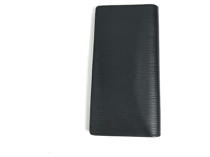 Cartera Larga Bi-fold Brazza en Epi Louis Vuitton Negro - vista 2