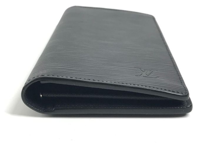 Cartera Larga Bi-fold Brazza en Epi Louis Vuitton Negro - vista 3