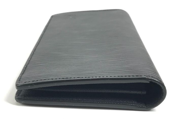 Cartera Larga Bi-fold Brazza en Epi Louis Vuitton Negro - vista 4