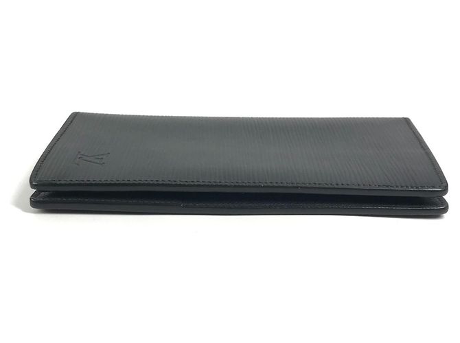 Cartera Larga Bi-fold Brazza en Epi Louis Vuitton Negro - vista 5