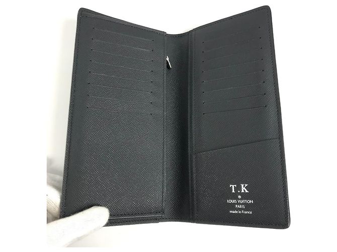Cartera Larga Bi-fold Brazza en Epi Louis Vuitton Negro - vista 9