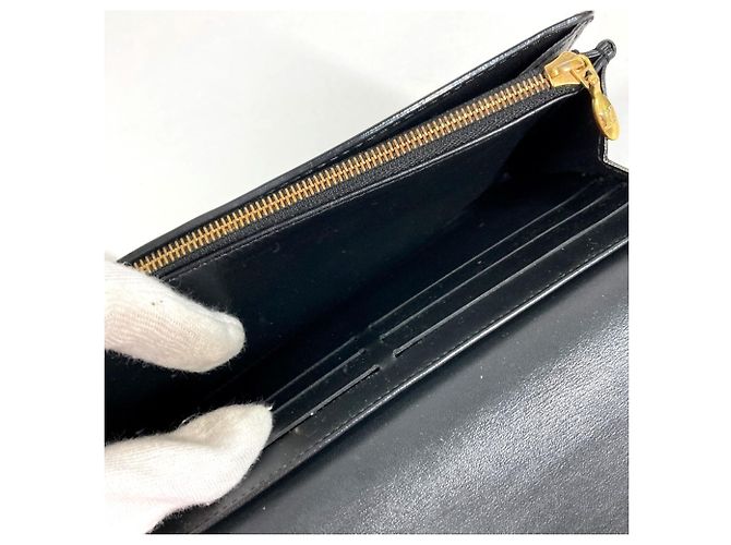 Cartera Larga Louise Flap en Vernis Louis Vuitton Negro - vista 11