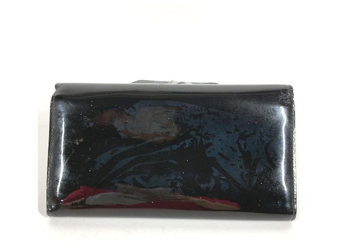 Cartera Larga Louise Flap en Vernis Louis Vuitton Negro - vista 2