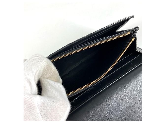 Cartera Larga Louise Flap en Vernis Louis Vuitton Negro - vista 8