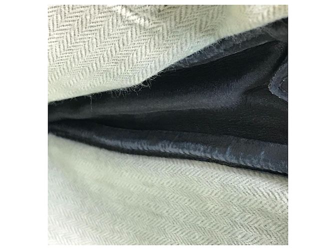Borsa tote vintage con logo Hermès Nero - vista 15