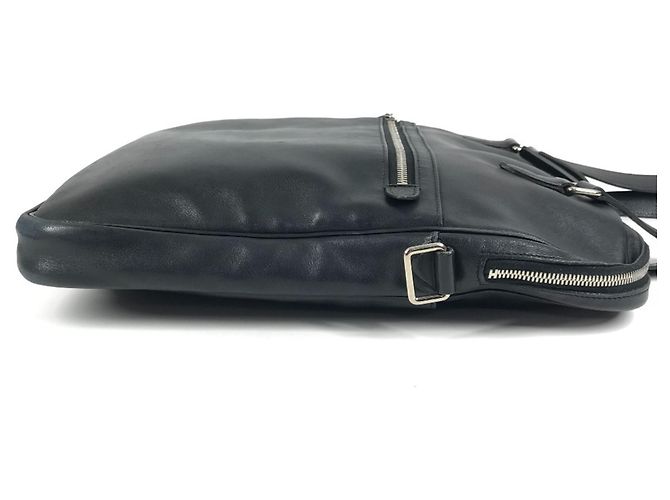 Borsa tote vintage con logo Hermès Nero - vista 3