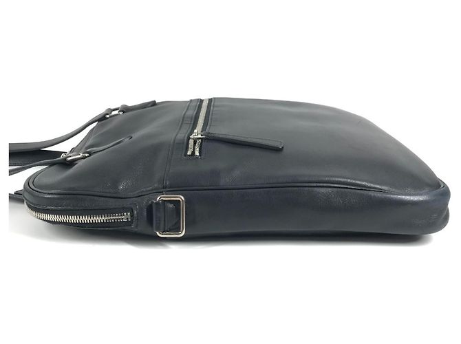 Borsa tote vintage con logo Hermès Nero - vista 4