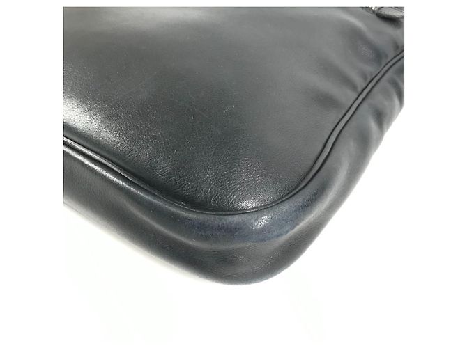 Borsa tote vintage con logo Hermès Nero - vista 7