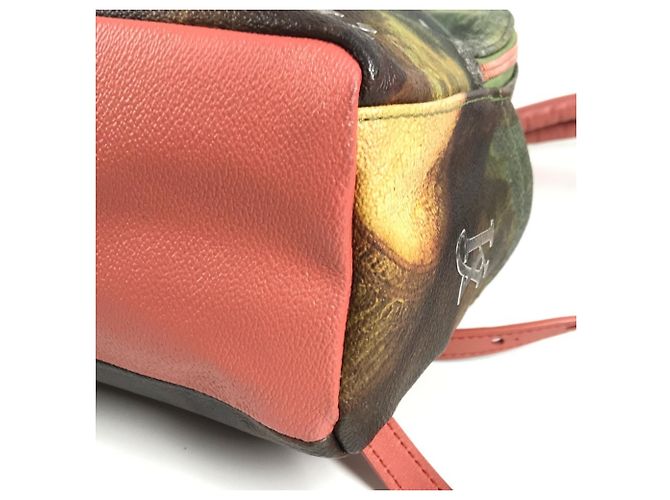 Louis Vuitton Masters Collection Mona Lisa Palm Springs Backpack Pink Khaki - view 7