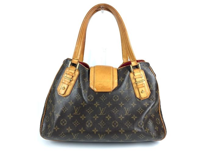 Borsa Greet Monogram Louis Vuitton Marrone Monogramma - vista 2