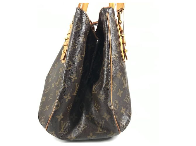Borsa Greet Monogram Louis Vuitton Marrone Monogramma - vista 4