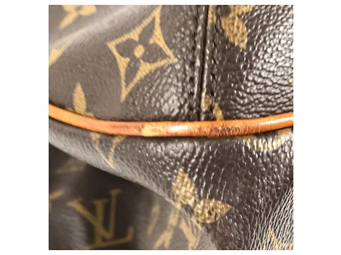 Borsa Greet Monogram Louis Vuitton Marrone Monogramma - vista 7