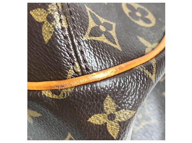 Borsa Greet Monogram Louis Vuitton Marrone Monogramma - vista 8