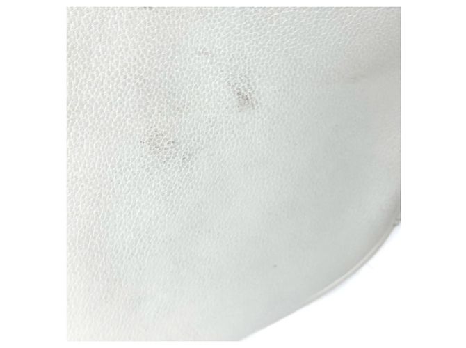 Borsa a Spalla con Corda Brides de Gala Soie Coeur 22 di Hermès Bianco Arancione - vista 9