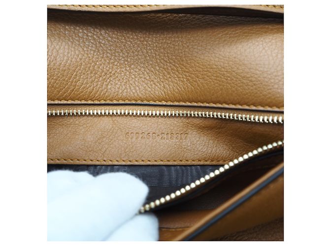 Borsa a Spalla Blondie di GUCCI Cammello - vista 14