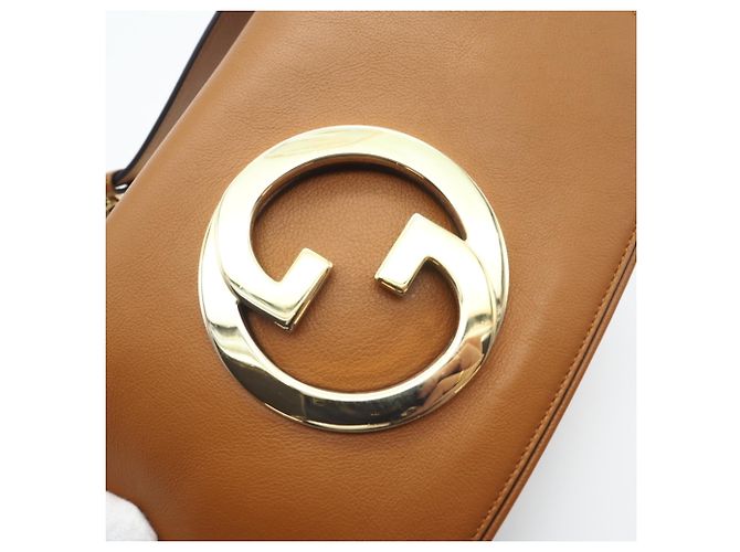 Borsa a Spalla Blondie di GUCCI Cammello - vista 4