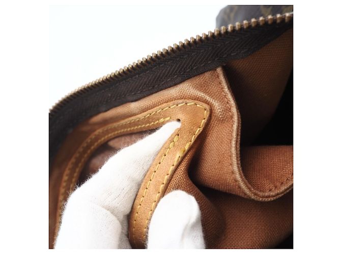 Borsa a mano Speedy 35 in tela Monogram Louis Vuitton Marrone Monogramma - vista 15