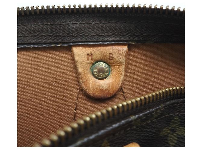 Borsa a mano Speedy 35 in tela Monogram Louis Vuitton Marrone Monogramma - vista 17