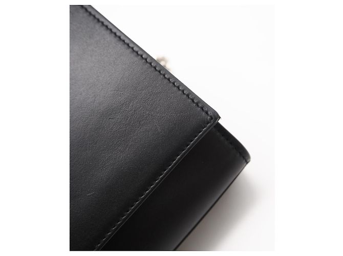 Borsa a spalla Kate Chain Classica di Saint Laurent Nero - vista 12