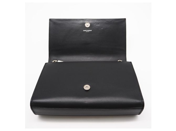 Borsa a spalla Kate Chain Classica di Saint Laurent Nero - vista 13