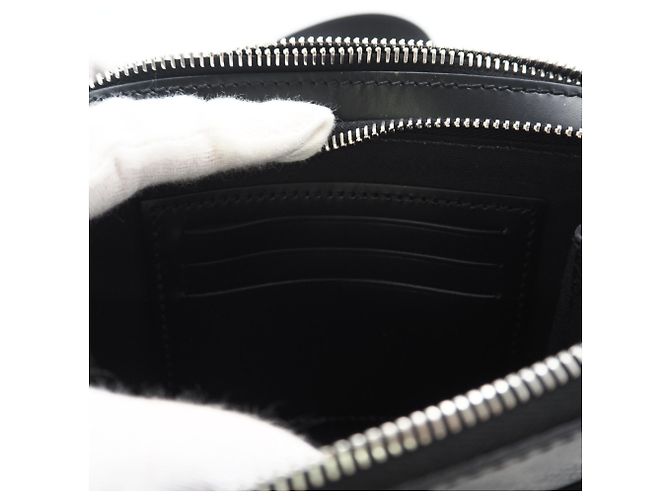 Borsa a spalla Fendi Square FF Camera Case Marrone Nero - vista 11