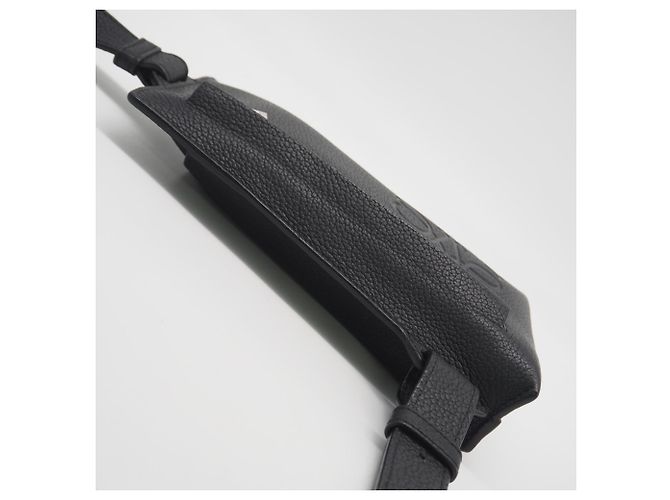 Borsa a corpo verticale T-Pocket in pelle morbida Loewe Nero - vista 6