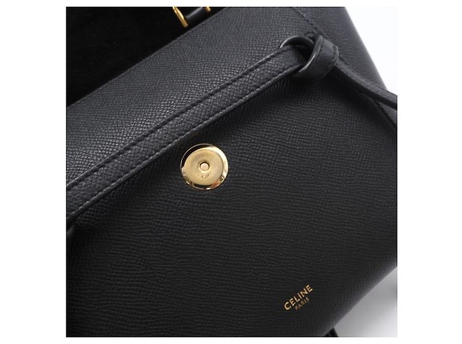 Belt Bag Borsa Nano Belt Céline nera in pelle Nero - vista 10
