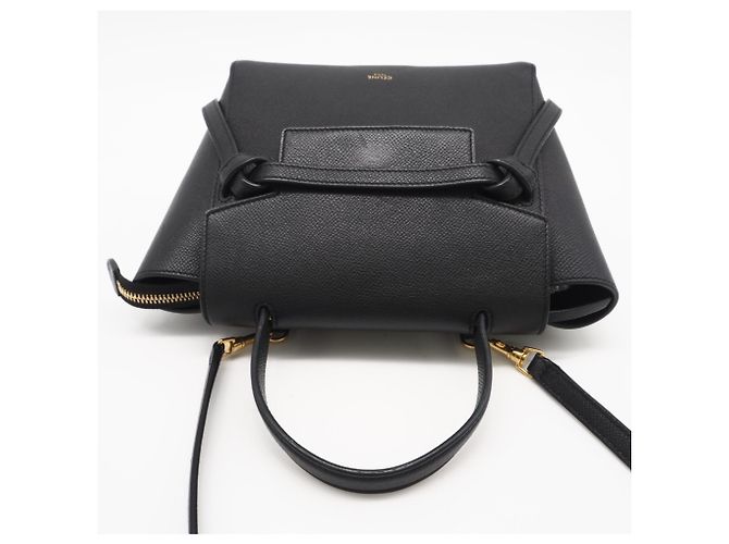 Belt Bag Borsa Nano Belt Céline nera in pelle Nero - vista 8
