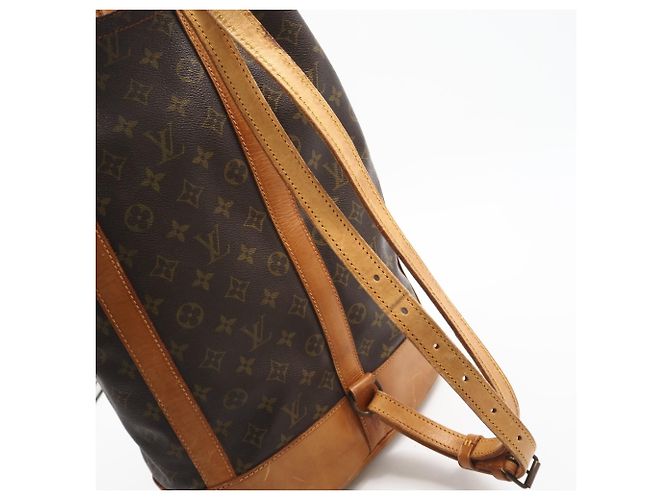 Borsa a Spalla Monogram Louis Vuitton Marrone Monogramma - vista 7