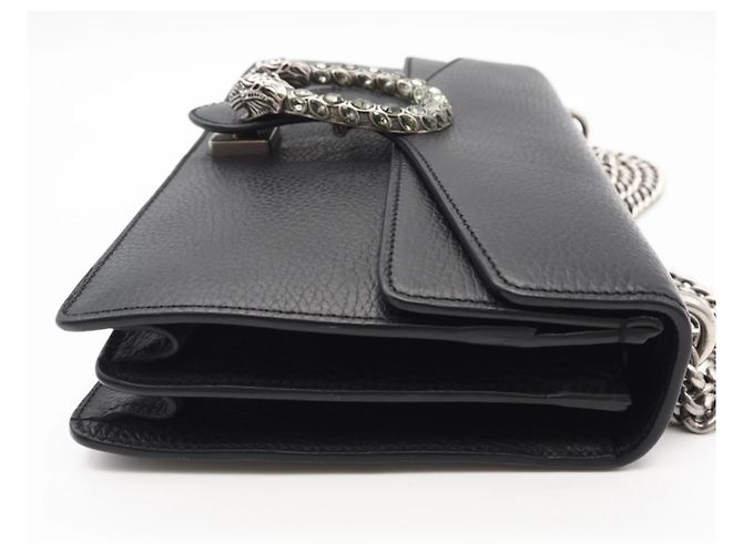 Borsa a Spalla Gucci Dionysus Chain Nero - vista 7