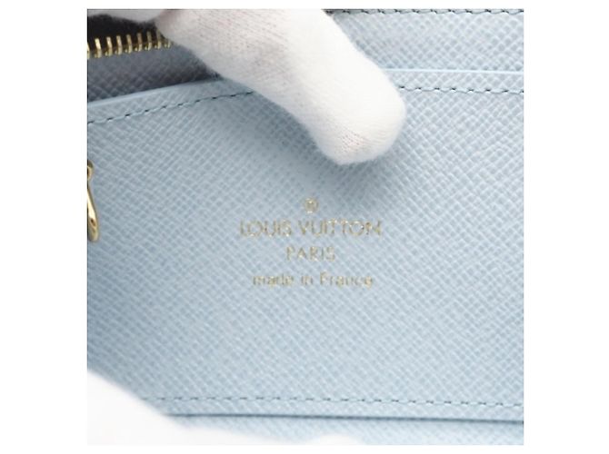 Portafoglio Monogramma Louis Vuitton Marrone Blu Beige - vista 11